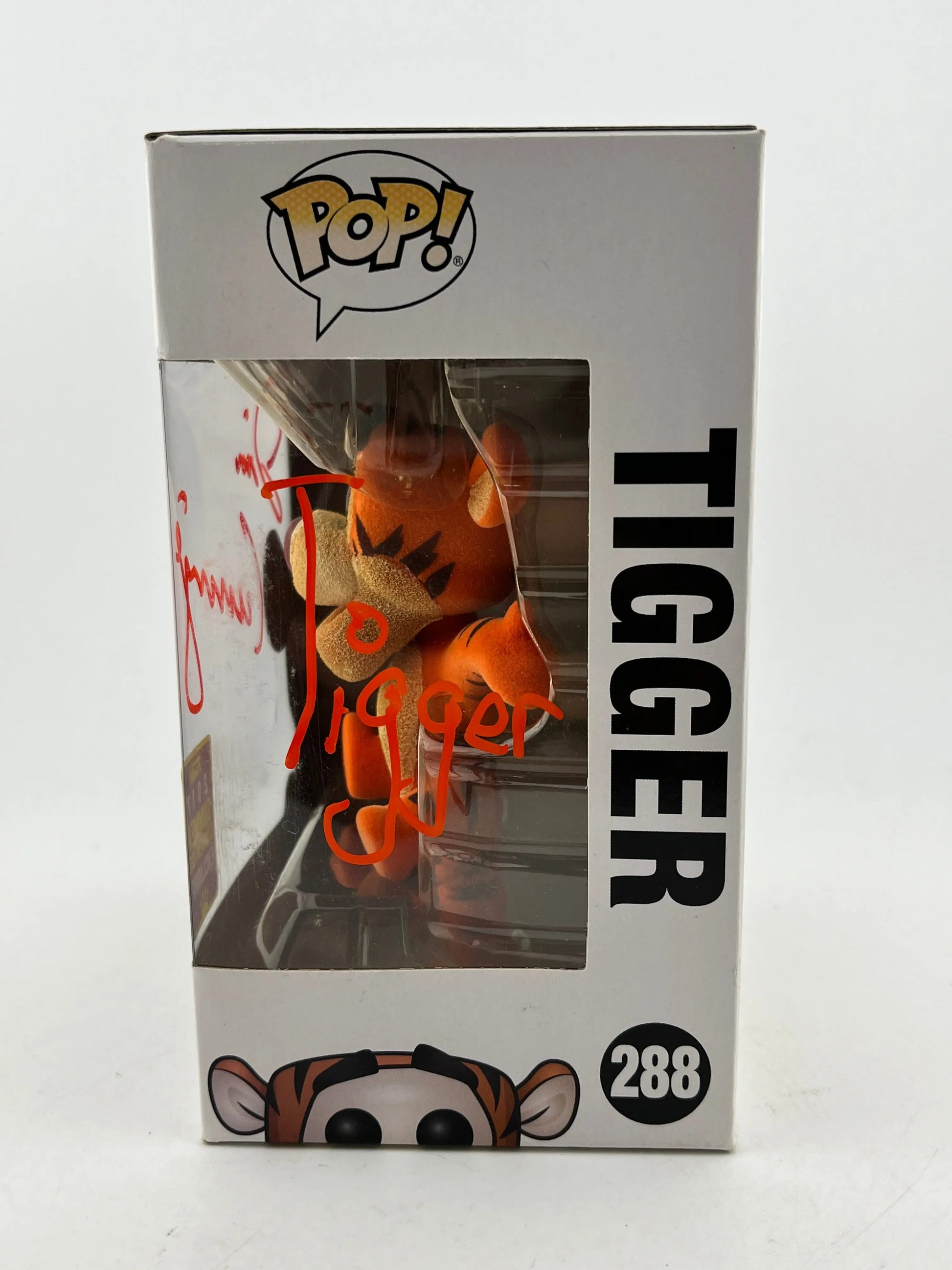 Funko POP! Disney Winnie The Pooh - Tigger #288 Signed By Jim Cummings, photo 2 image 2