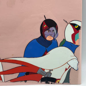 1970 Gatchaman Production Cel “Jun the Swan, Joe the Condor, and Ken the Eagle” FRENLY BRICKS - Open 7 Days