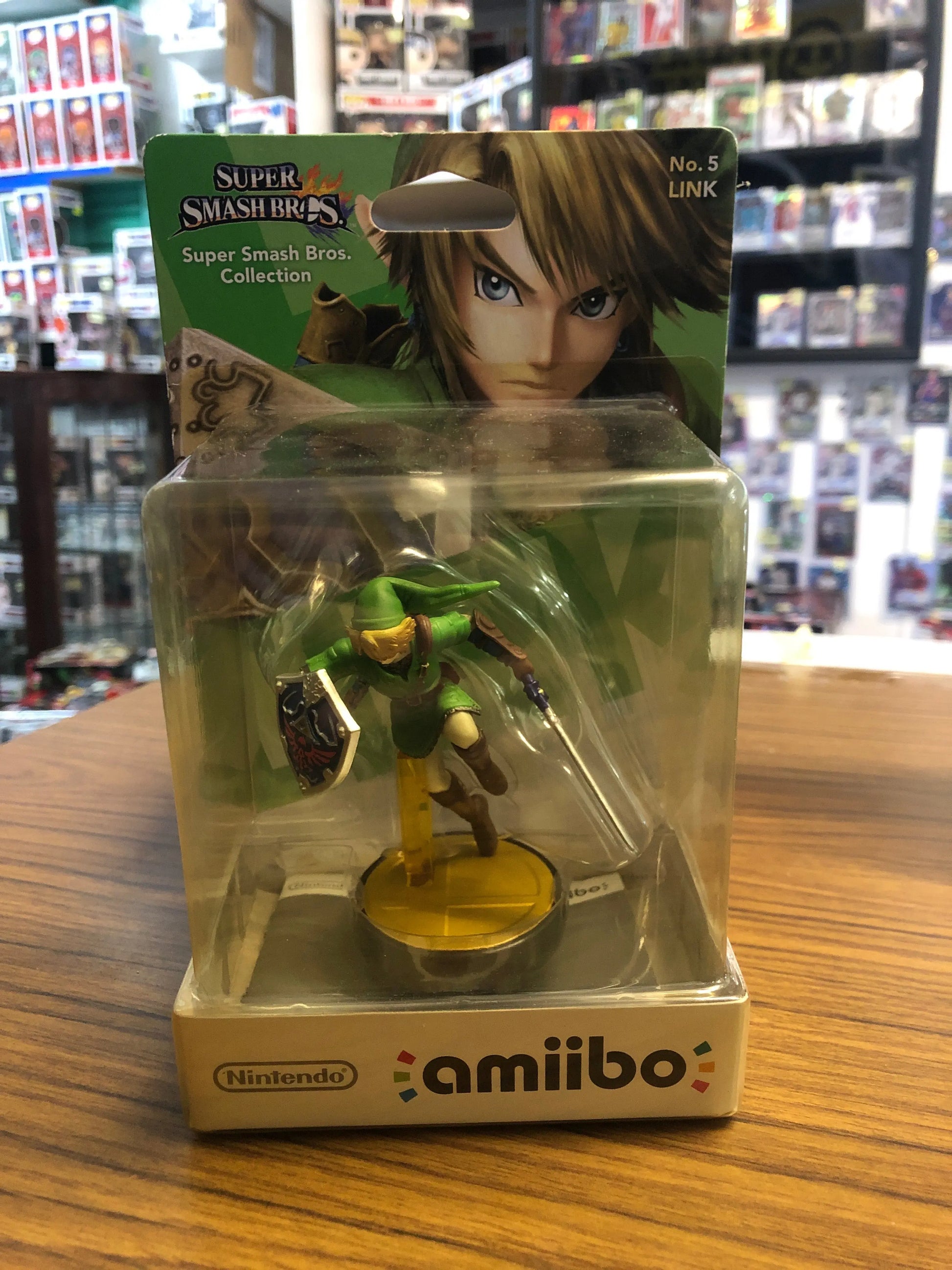 Nintendo Amiibo Super Smash Bros No. 5 - Link FRENLY BRICKS - Open 7 Days