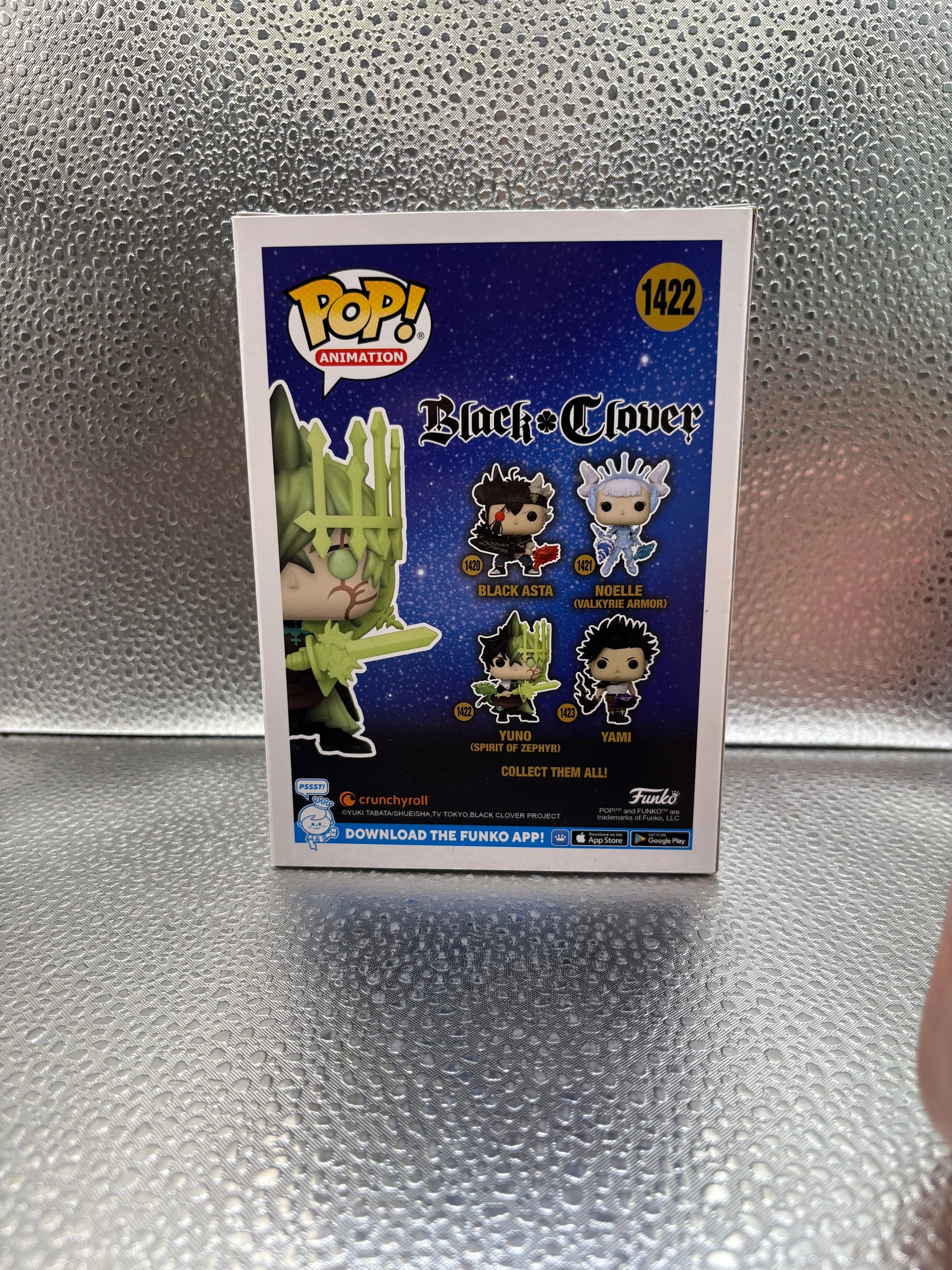 Funko pop Vinyl #1422 Black Clover Yuno FRENLY BRICKS - Open 7 Days