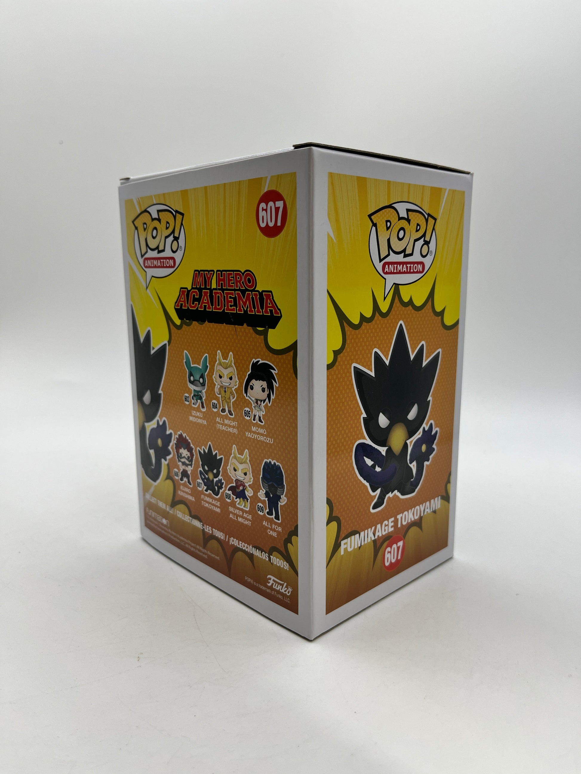 Funko POP! Animation My Hero Academia - Fumikage Tokoyami #607 - Special Edition FRENLY BRICKS - Open 7 Days