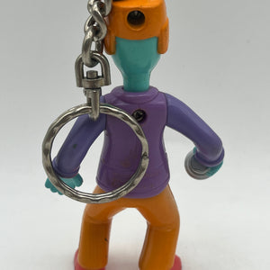 VTG 90s Doug's First Movie McDonalds Happy Meal Toy Skeeter Nickelodeon Keychain FRENLY BRICKS - Open 7 Days