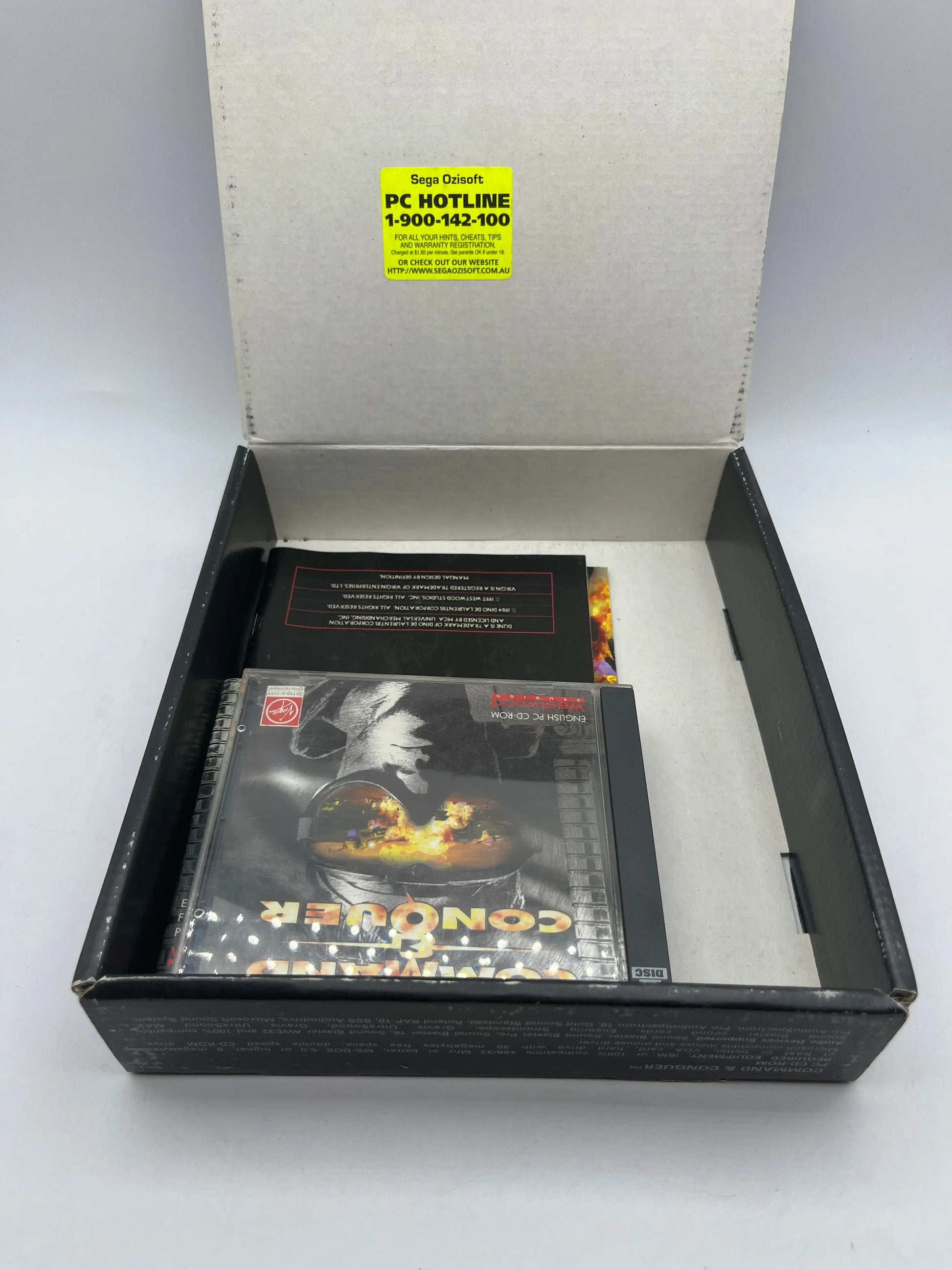Command & Conquer Collectors Edition (Dune II) PC game Original 96 Vintage CDROM FRENLY BRICKS - Open 7 Days