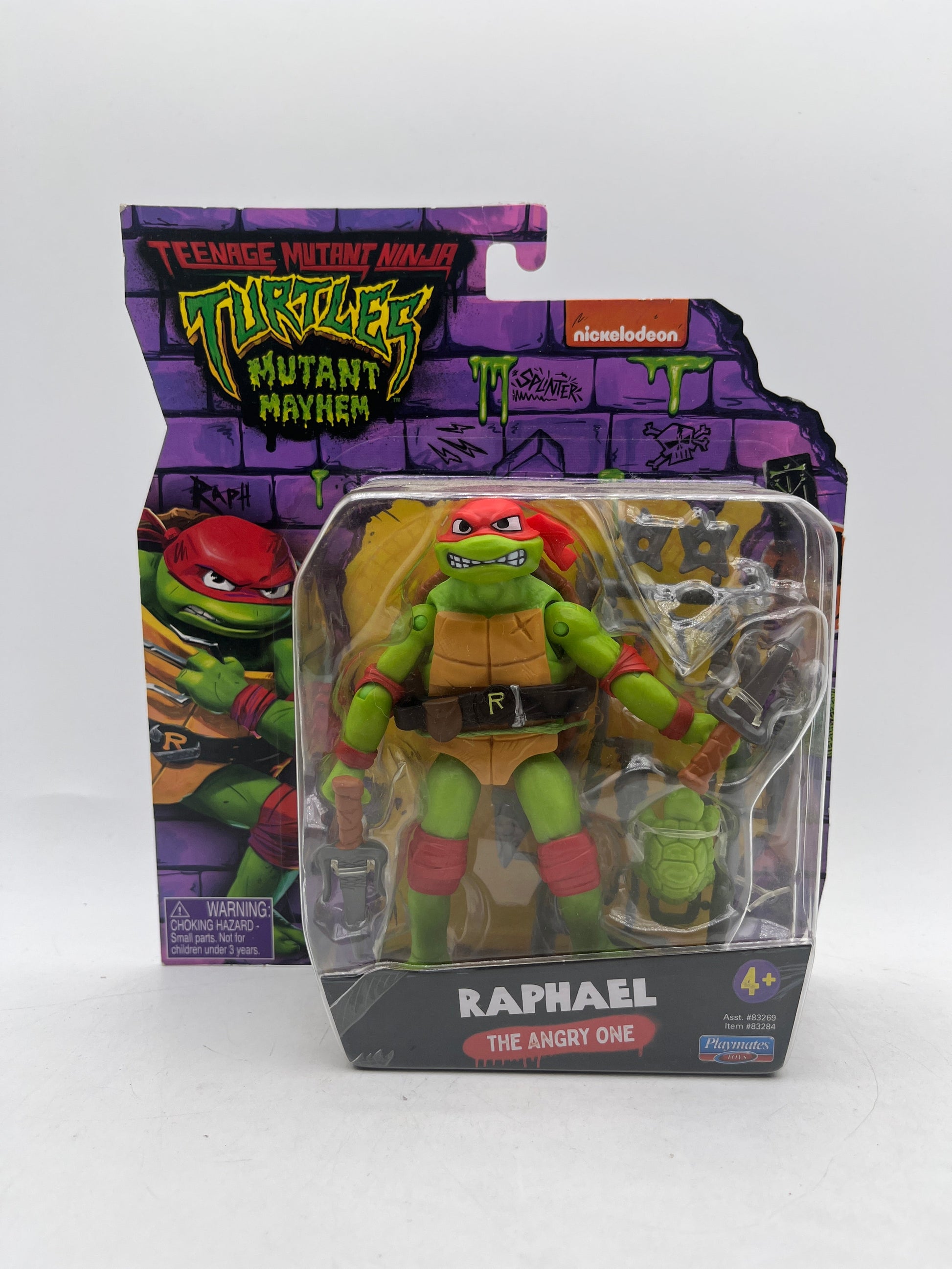 Teenage Mutant Ninja Turtles Mutant Mayhem Raphael 'The Angry One' Figure TMNT FRENLY BRICKS - Open 7 Days