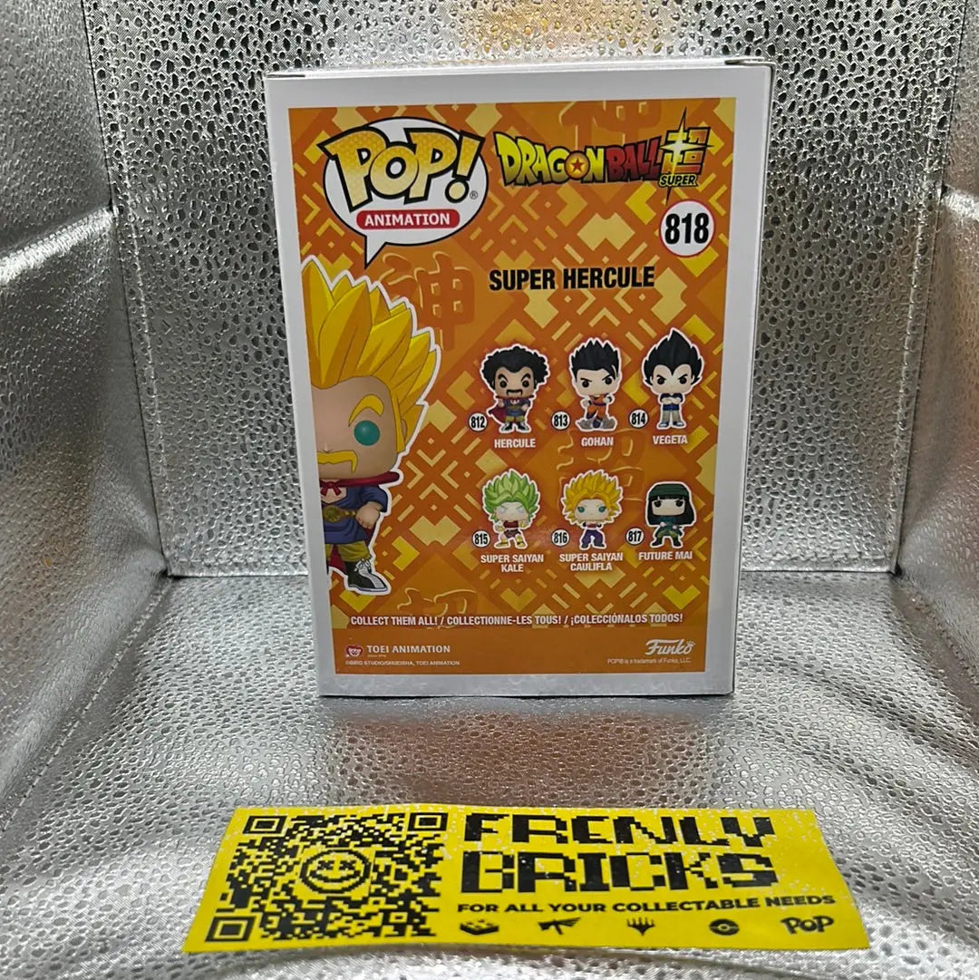 Pop Vinyl Dragon Ball Super 818 Super Hercule FRENLY BRICKS - Open 7 Days