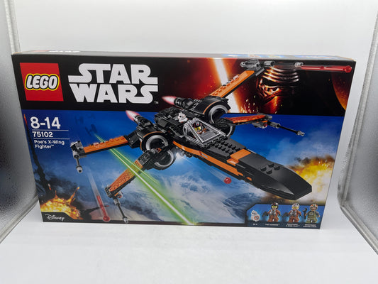 BRAND NEW AND SEALED LEGO Star Wars Poe's X-Wing Fighter 75102 FRENLY BRICKS - Open 7 Days
