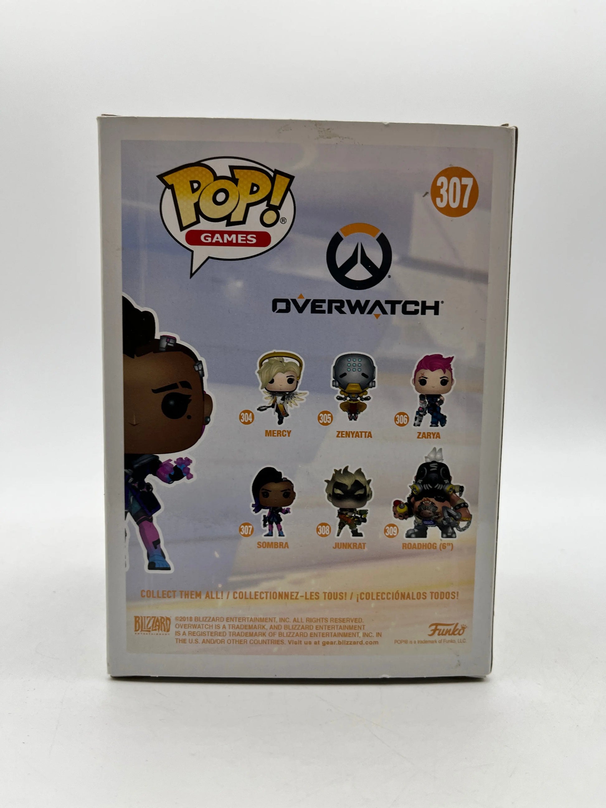 Funko POP! Games Overwatch Sombra #307 - Vinyl Collectable FRENLY BRICKS - Open 7 Days