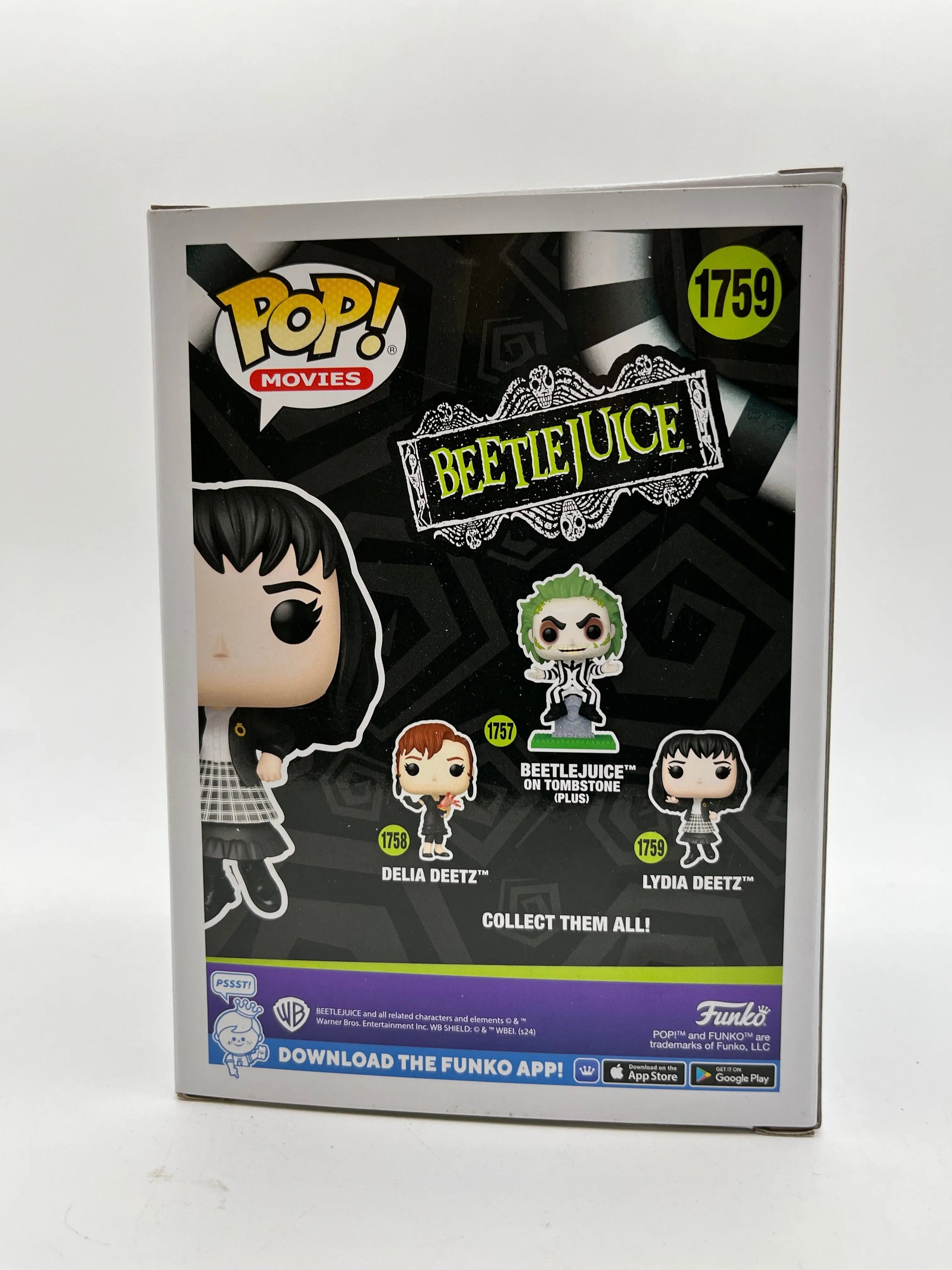Funko POP! Movies - Beetlejuice Lydia Deetz #1759 FRENLY BRICKS - Open 7 Days