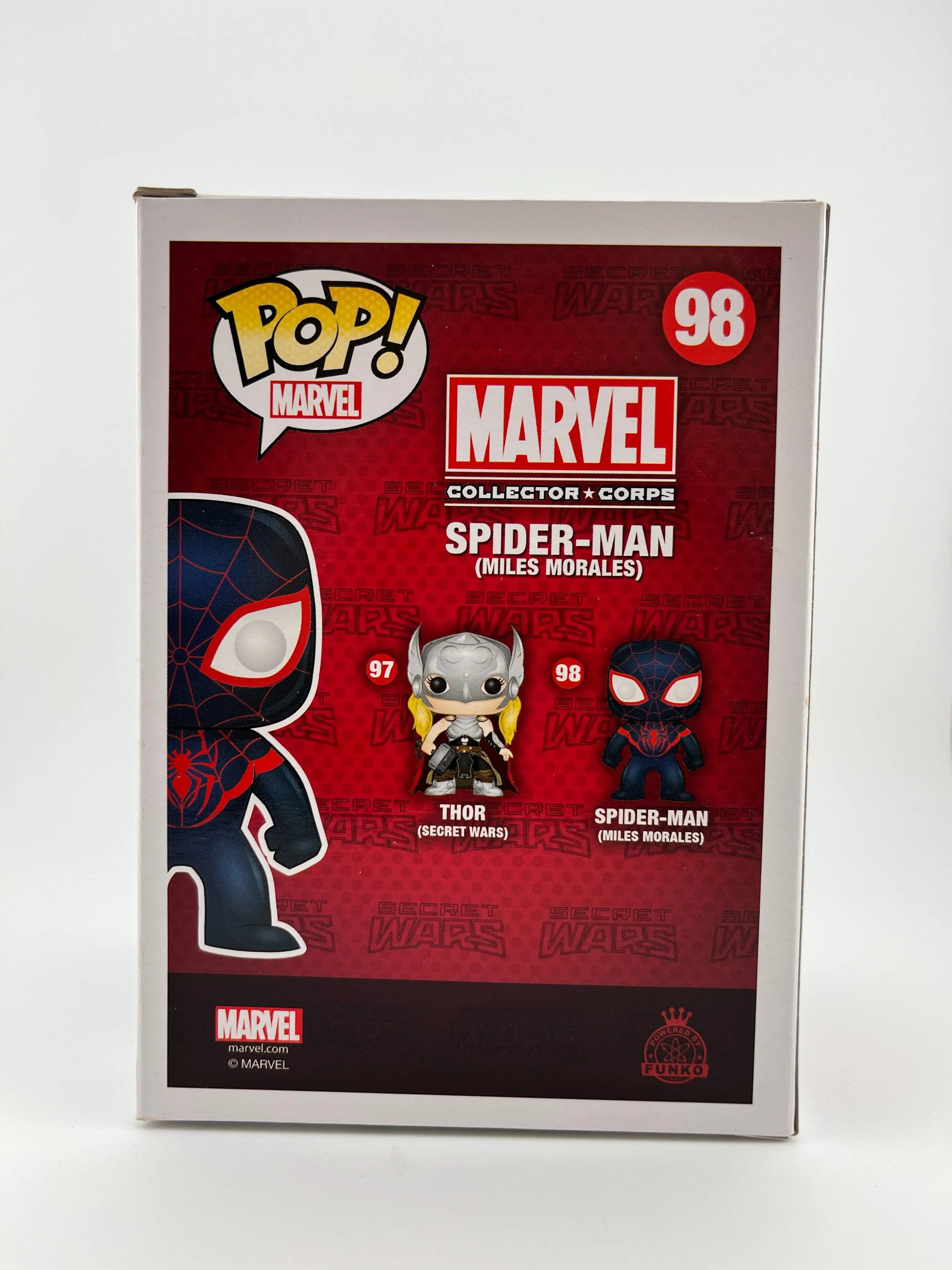 Funko POP! Marvel Collector Corps Exclusive Spider-Man #98 - Vinyl Collectable FRENLY BRICKS - Open 7 Days