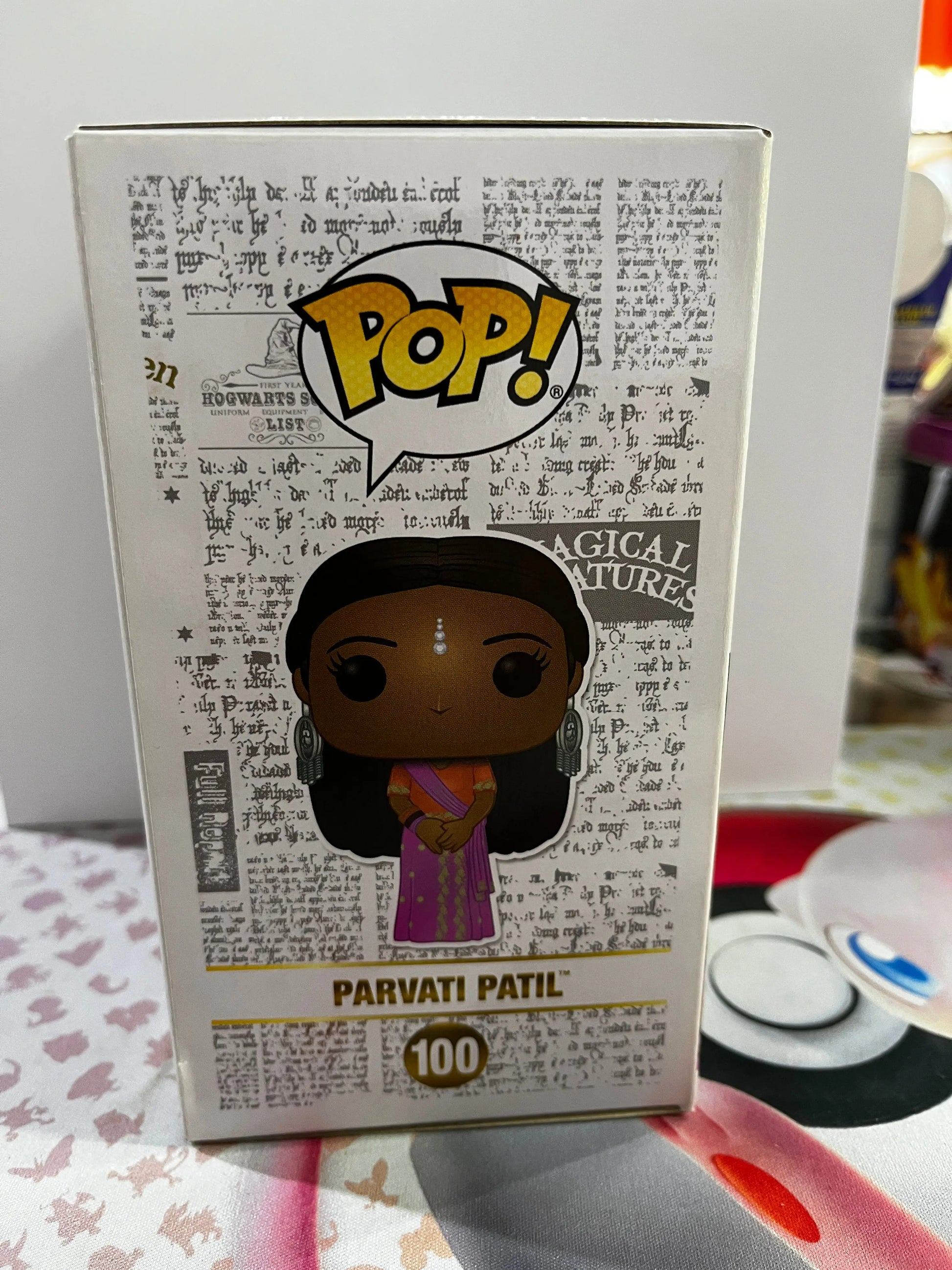 Funko Pop Vinyl Harry Potter Parvati Patil #100 FRENLY BRICKS - Open 7 Days
