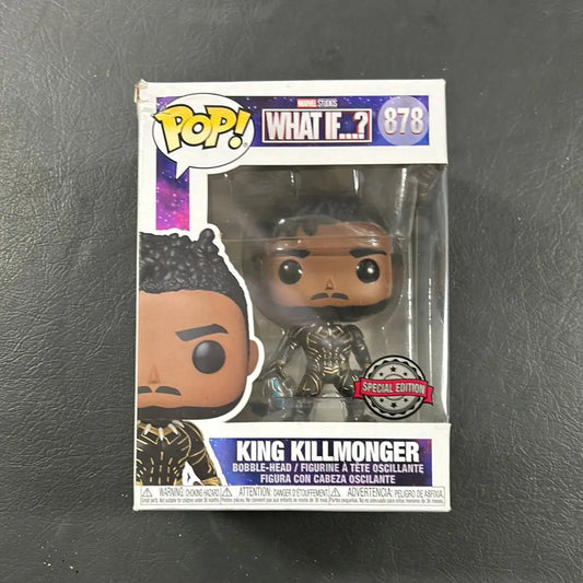 Marvel What If King Killmonger Funko POP! Vinyl #878 FRENLY BRICKS - Open 7 Days