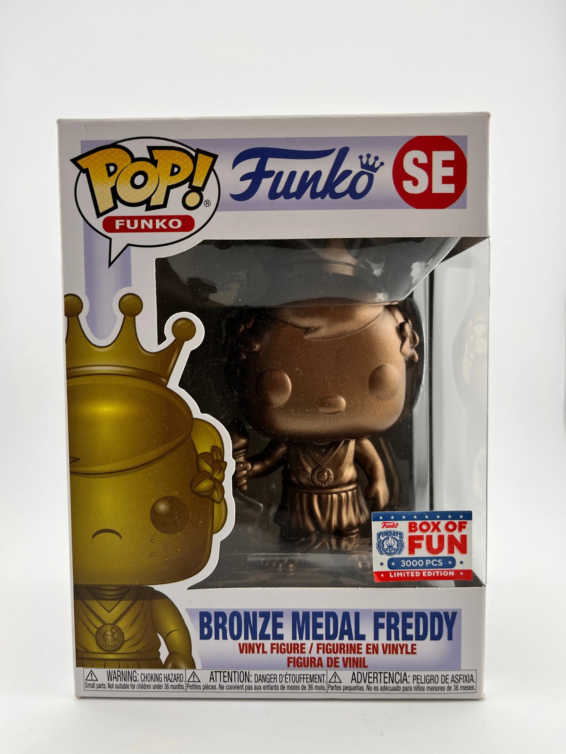 Funko POP! Funko Freddy Bronze Medal Freddy - 3000 pcs Special Edition FRENLY BRICKS - Open 7 Days