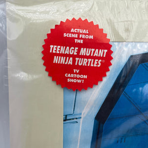 Teenage Mutant Ninja Turtles, Animation Production Cel MWS (1991) W/COA Leonardo FRENLY BRICKS - Open 7 Days