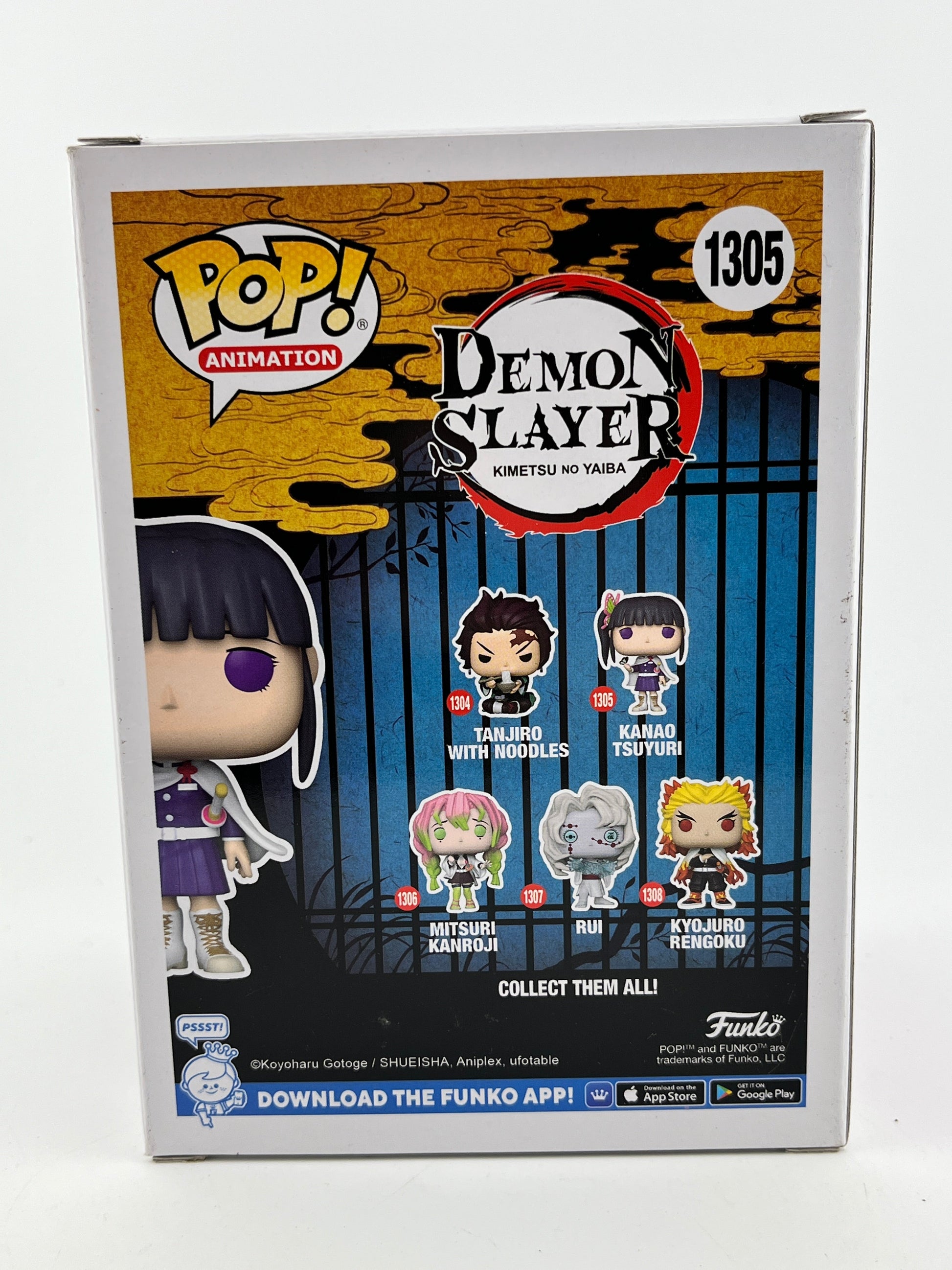 Funko POP! Animation Demon Slayer - Kanao Tsuyuri #1305 - Vinyl Collectable FRENLY BRICKS - Open 7 Days