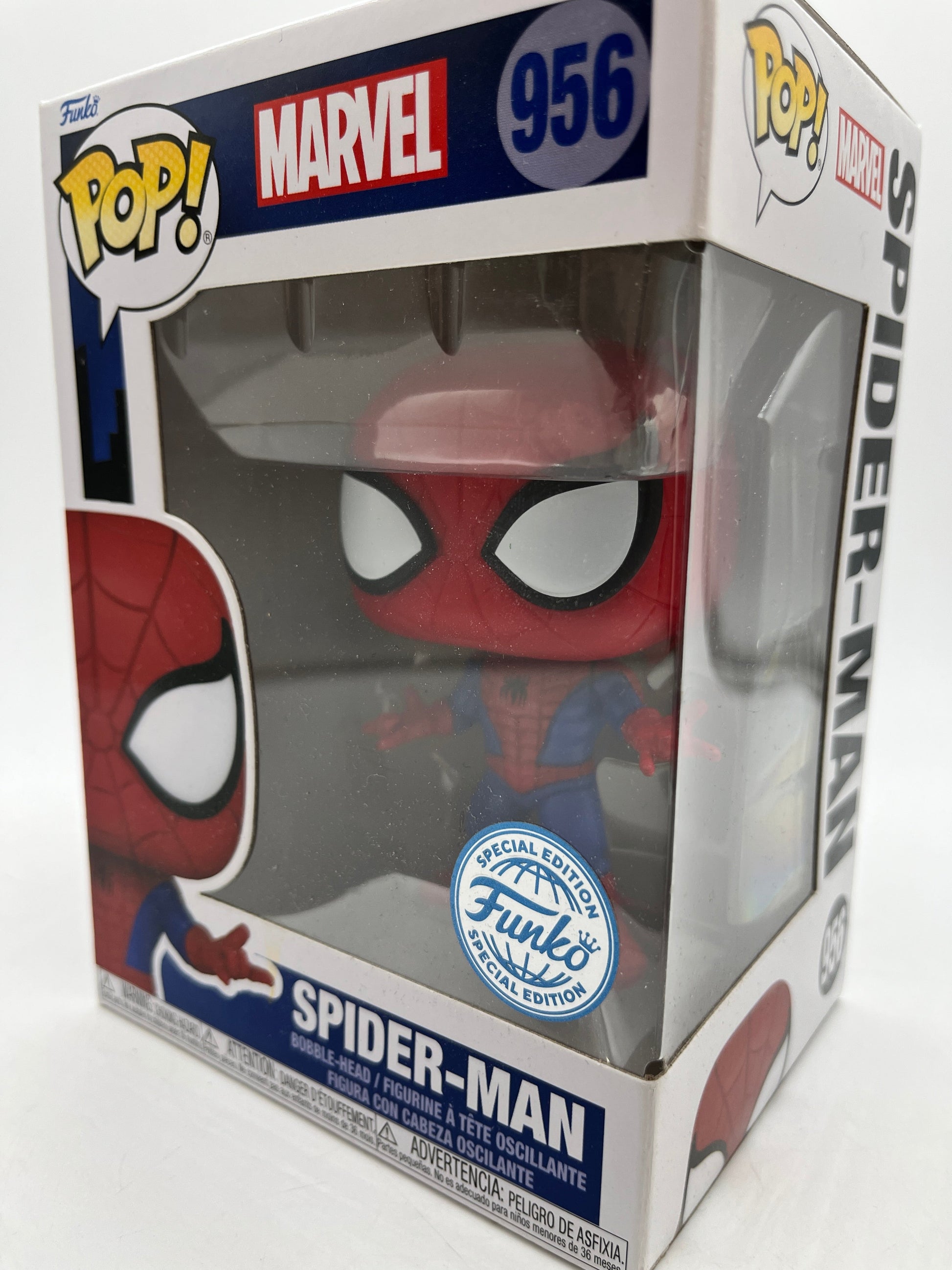 Funko POP! Marvel Spider-Man #956  - Special Edition - Vinyl Collectable FRENLY BRICKS - Open 7 Days