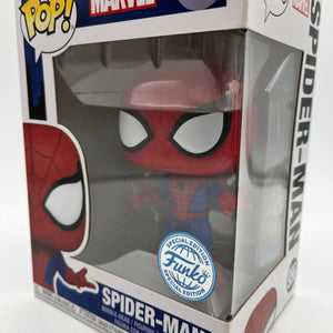 Funko POP! Marvel Spider-Man #956  - Special Edition - Vinyl Collectable FRENLY BRICKS - Open 7 Days