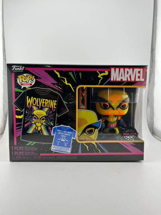 Funko POP! Wolverine Collectable - T-Shirt & Funko POP - Special Edition FRENLY BRICKS - Open 7 Days