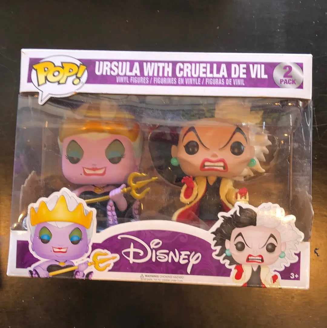 Ursula with Cruella De Vil 2 Pack - FRENLY BRICKS - Open 7 Days