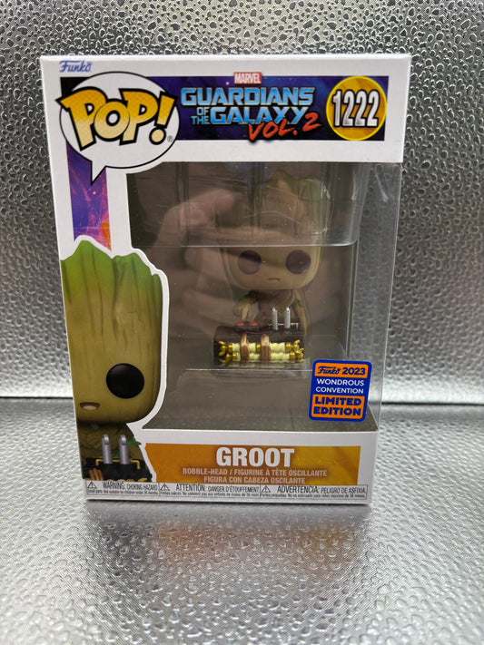 Pop Vinyl #1222 Guardians Of The Galaxy Groot FRENLY BRICKS - Open 7 Days