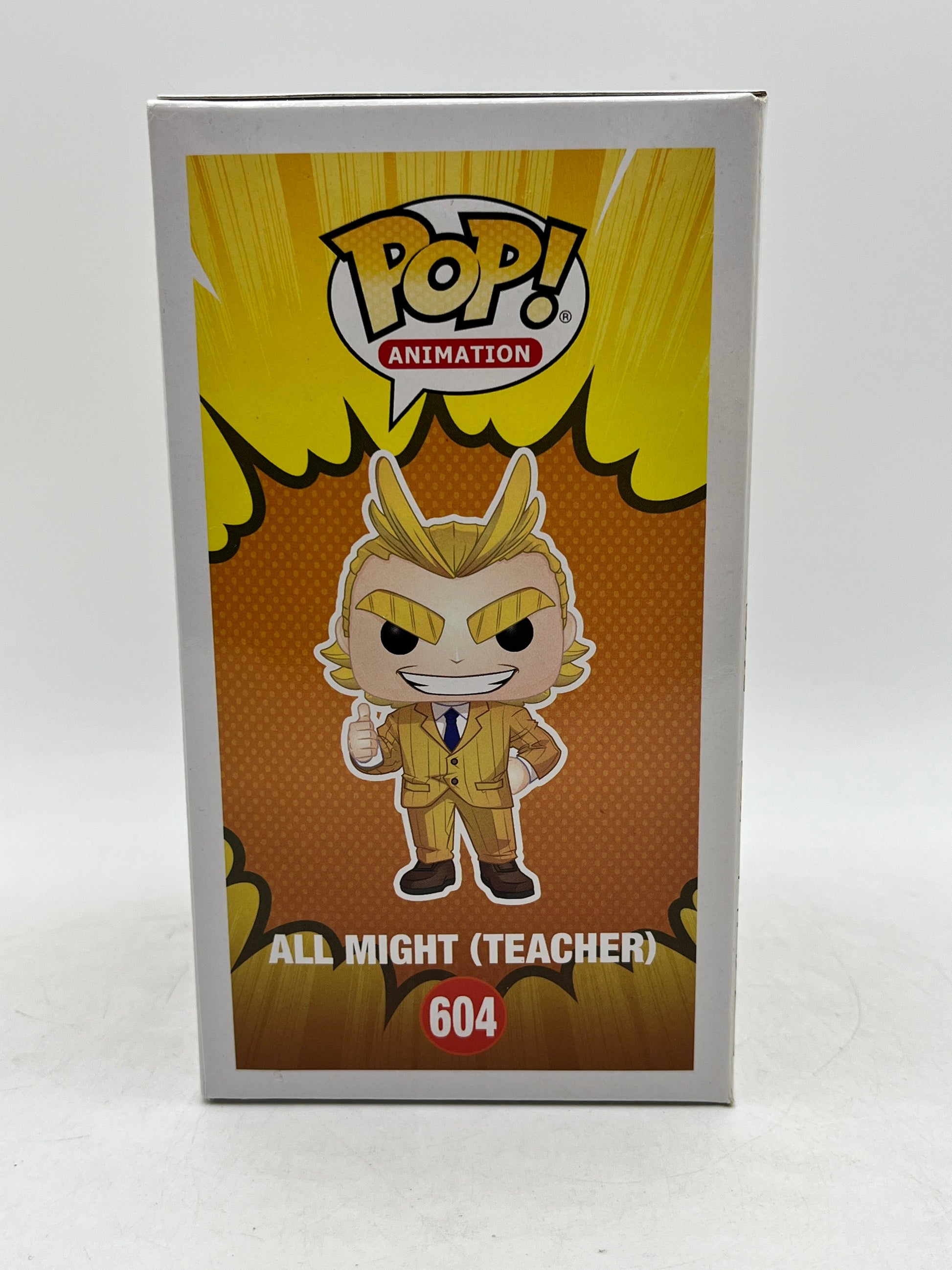 Funko POP! Animation My Hero Academia - All Might (Teacher) #604 - Vinyl Collectable FRENLY BRICKS - Open 7 Days