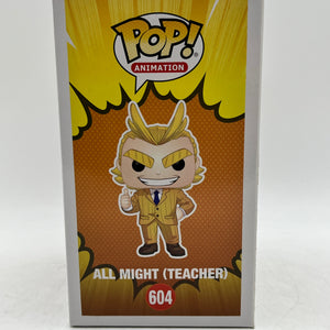 Funko POP! Animation My Hero Academia - All Might (Teacher) #604 - Vinyl Collectable FRENLY BRICKS - Open 7 Days