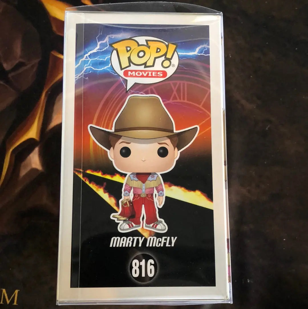 Funko Pop! Movie: Back to the Future ~ Marty McFly ~ 816 - FRENLY BRICKS - Open 7 Days