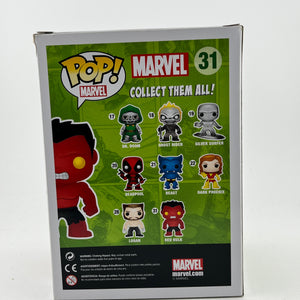 Funko POP! Marvel - Red Hulk #31  - Vinyl Collectable FRENLY BRICKS - Open 7 Days