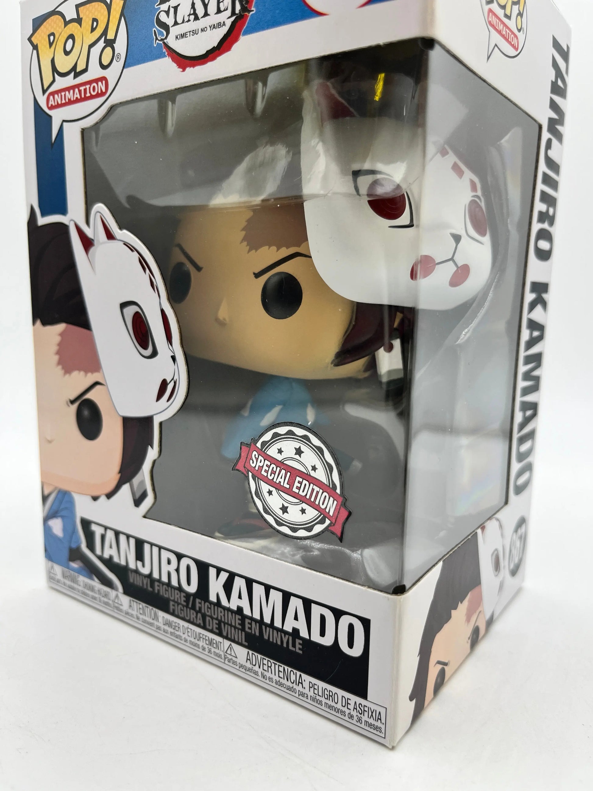 Funko POP! Animation Demon Slayer Tanjiro Kamado #867 Special Edition - Vinyl Collectable FRENLY BRICKS - Open 7 Days