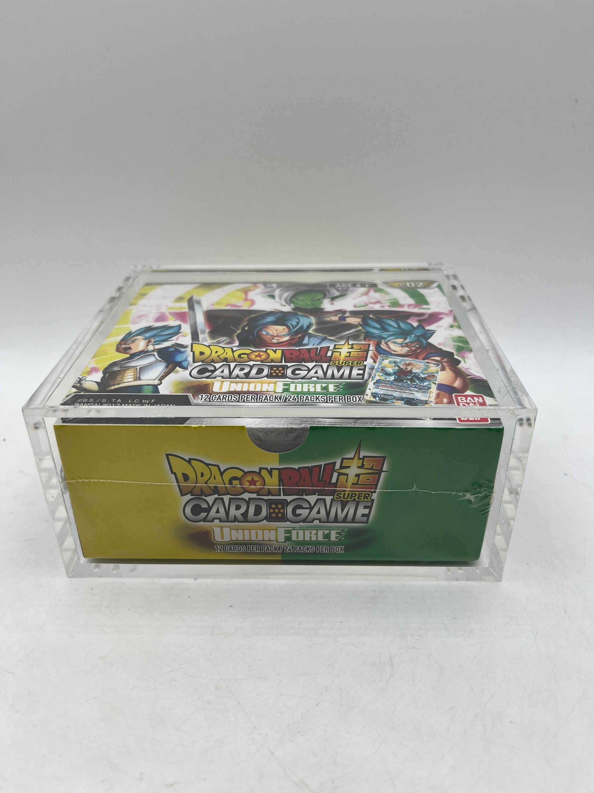 Dragon Ball Super - Union Force Booster Box B02 - Factory Sealed With Acrylic FRENLY BRICKS - Open 7 Days