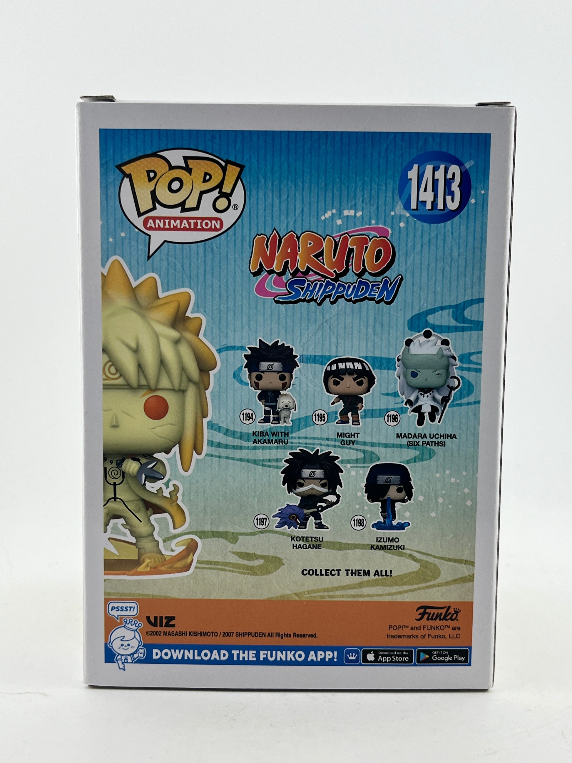 Funko POP! Naruto - Minato Namikaze (Nine Tail Chakra Mode) #1413 - Exclusive FRENLY BRICKS - Open 7 Days