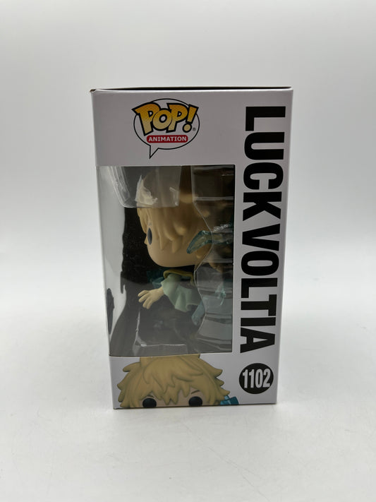 Funko POP! Animation Black Clover Luck Voltia #1102 - Special Edition FRENLY BRICKS - Open 7 Days