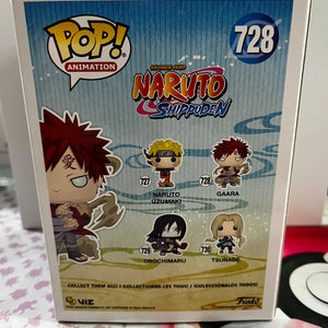 Funko Pop Animation Naruto Shippuden Gaara #728 FRENLY BRICKS - Open 7 Days