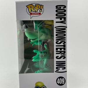 Funko POP! Games Disney Kingdom Hearts - Goofy (Monsters Inc.) #409 - Vinyl Collectable FRENLY BRICKS - Open 7 Days