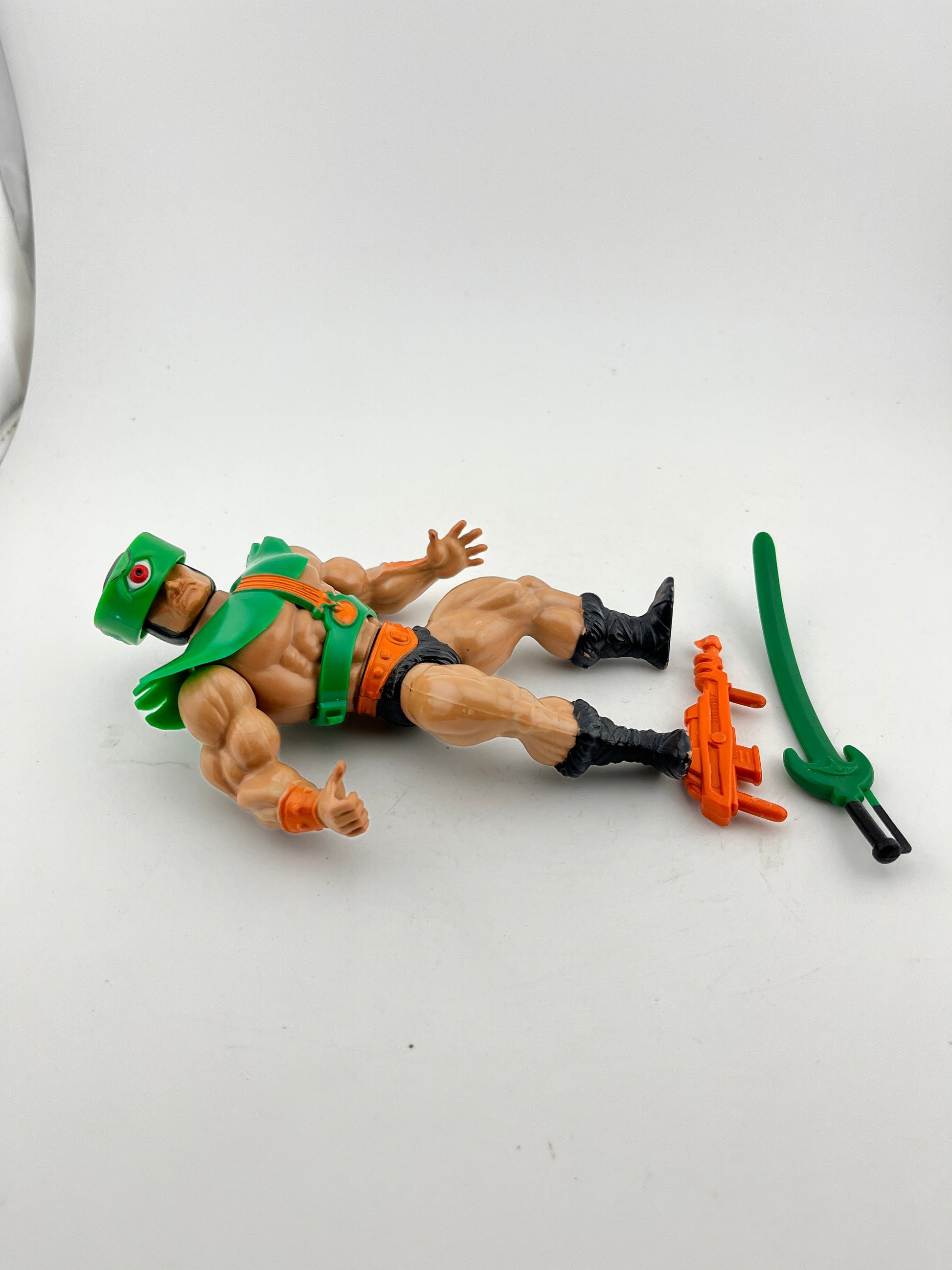 Vintage 1981 Mattel He-man Masters of the Universe - Triclops Figure - Complete FRENLY BRICKS - Open 7 Days