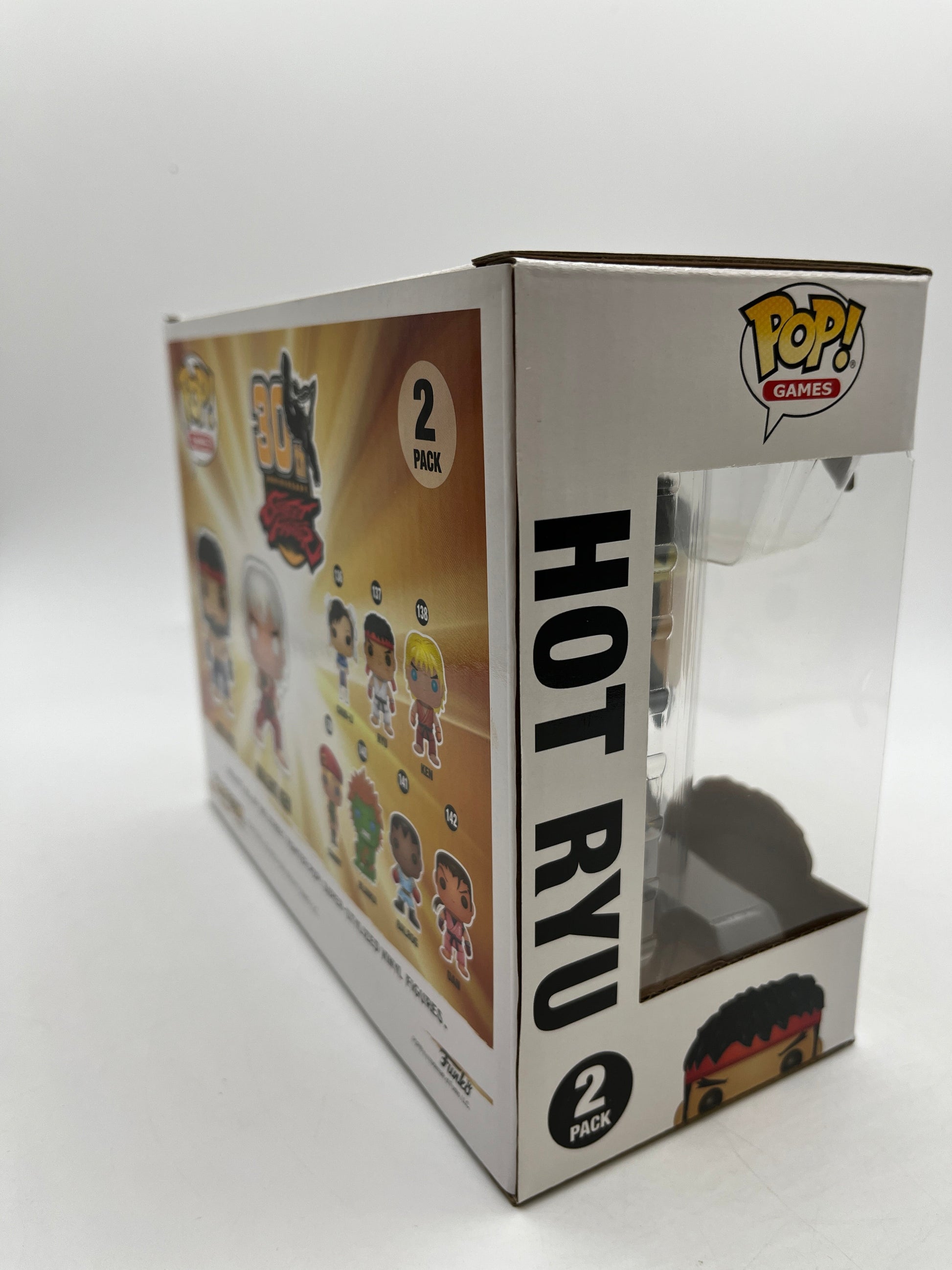Funko POP! Games Street Fighter 30th Anniversary - Hot Ryu & Violent Ken (2 Pack) FRENLY BRICKS - Open 7 Days