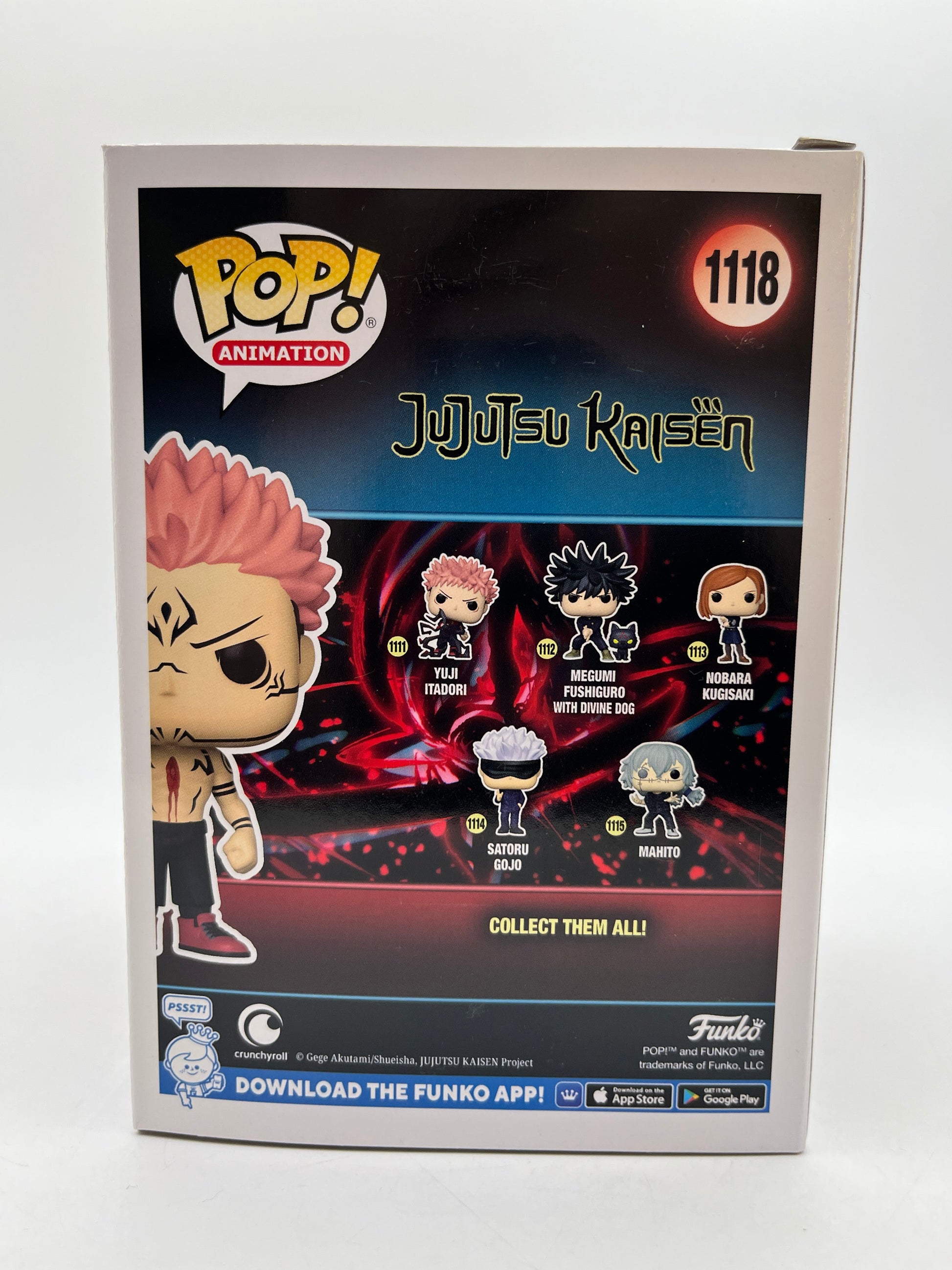 Funko POP! Animation JuJutsu Kaisen - Ryomen Sukuna #1118 - Special Edition FRENLY BRICKS - Open 7 Days