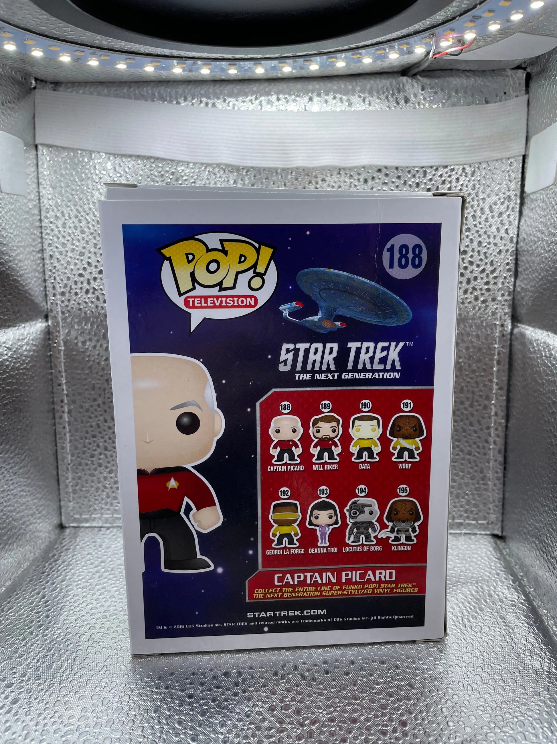 Funko Pop! Television: Star Trek - The Next Generation: Captain Picard #188 FRENLY BRICKS - Open 7 Days