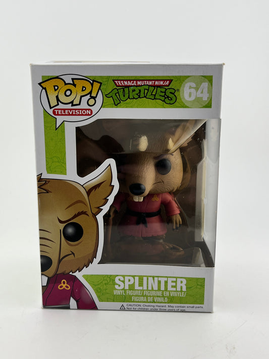 Funko POP! Television Teenage Mutant Ninja Turtles - Splinter #64 - Vinyl Collectable FRENLY BRICKS - Open 7 Days
