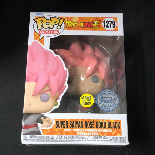 Funko POP! - Super Saiyan Rose Goku Black - Glow #1279 - Dragon Ball FRENLY BRICKS - Open 7 Days