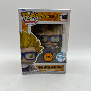 Funko POP! Animation Dragon Ball Super - Super Saiyan Gohan In Cape #1708 - LE Chase FRENLY BRICKS - Open 7 Days
