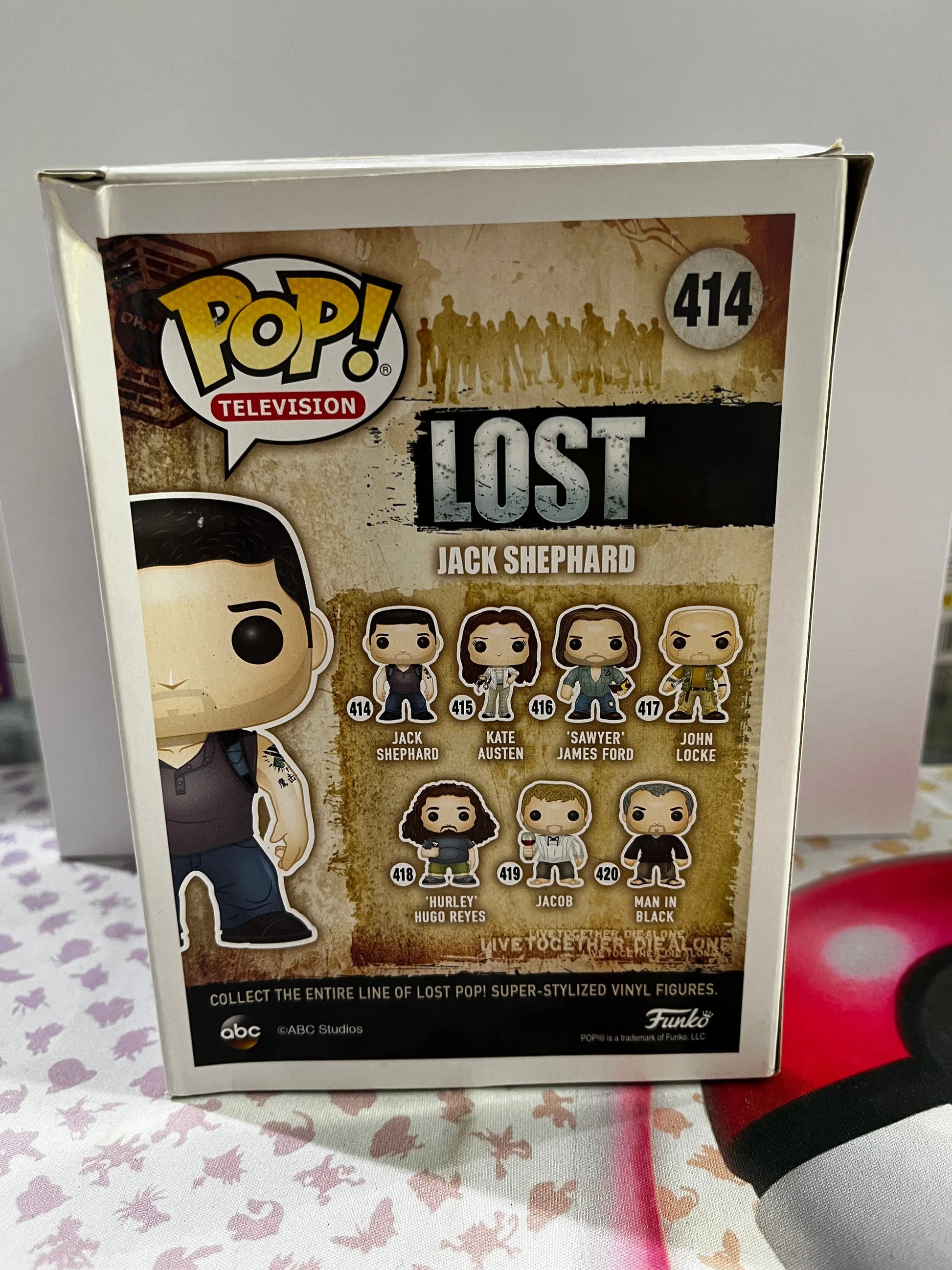 Funko Pop Vinyl Television Lost Jack Shephard #414 FRENLY BRICKS - Open 7 Days