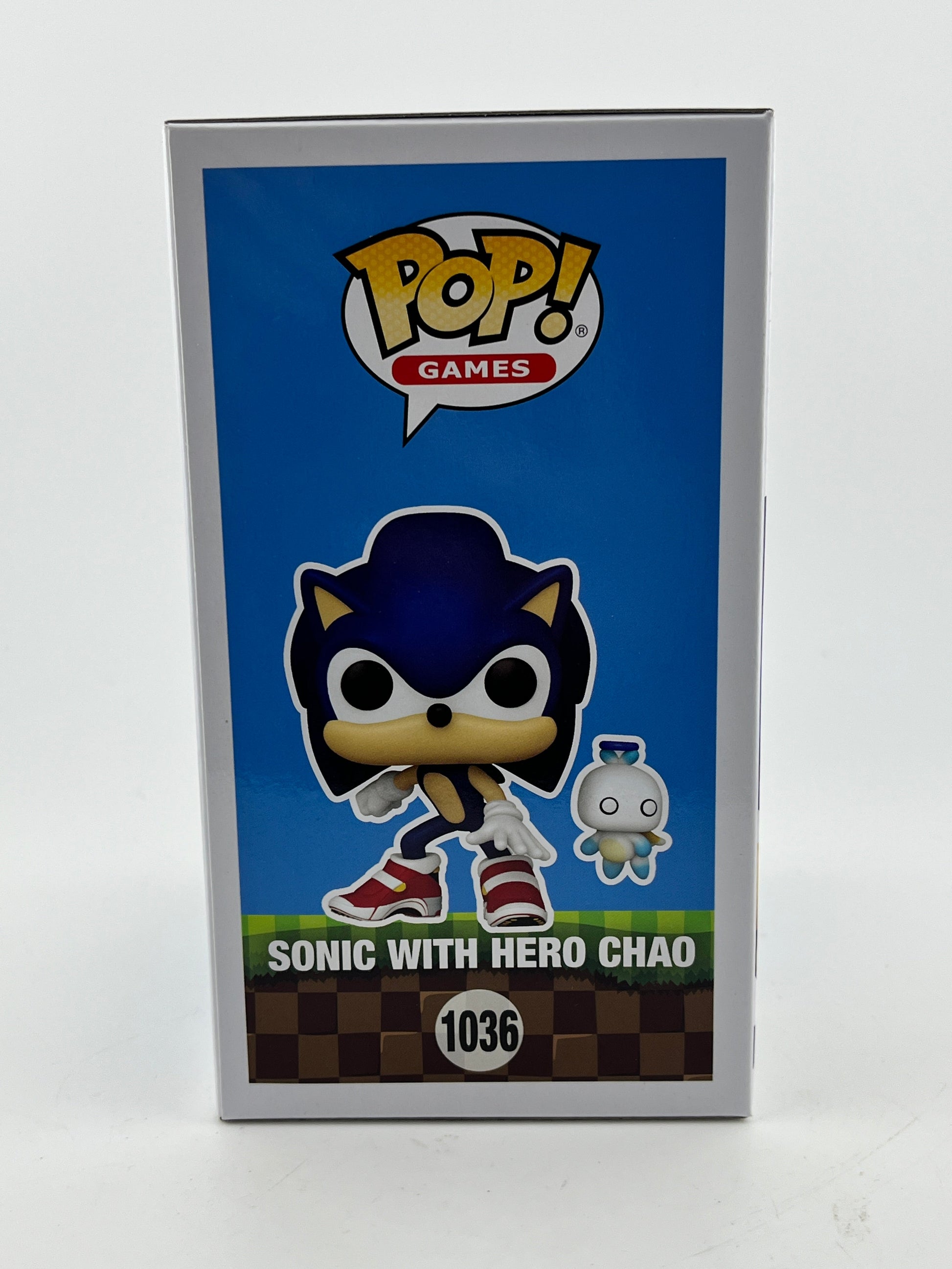Funko POP! Games Sonic The Hedgehog - Sonic With Hero Chao #1036 - Vinyl Collectable FRENLY BRICKS - Open 7 Days