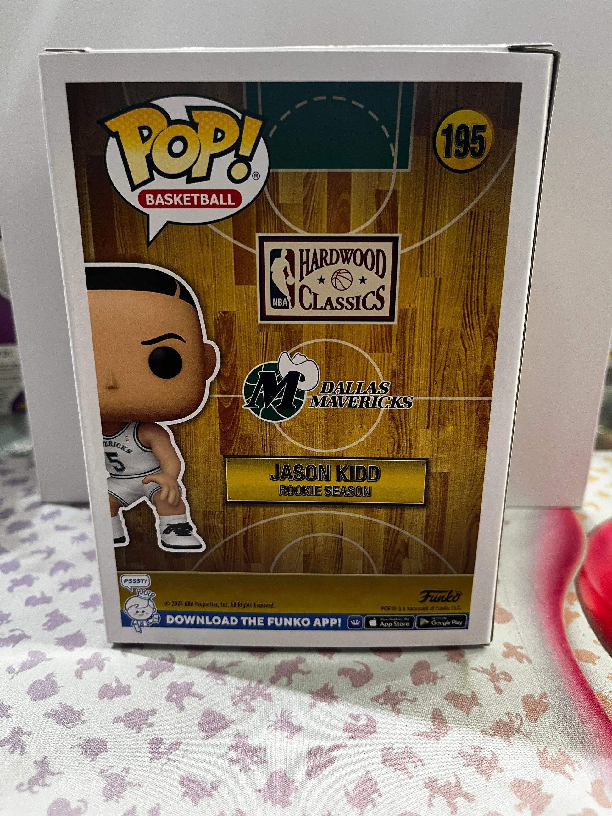 Funko Pop Vinyl Basketball Dallas Mavericks Jason Kidd #195 FRENLY BRICKS - Open 7 Days