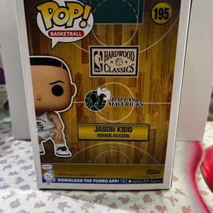 Funko Pop Vinyl Basketball Dallas Mavericks Jason Kidd #195 FRENLY BRICKS - Open 7 Days