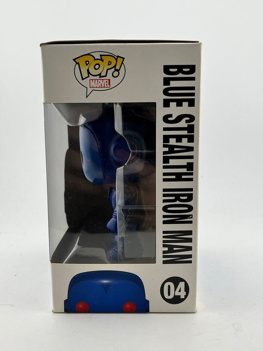 Funko POP! Marvel - Iron Man Stealth Suit #04 - Semi Sun Faded Box FRENLY BRICKS - Open 7 Days
