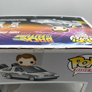 Funko Pop! Rides Back To The Future Time Machine w/ Marty # 02 +combinedshipping FRENLY BRICKS - Open 7 Days