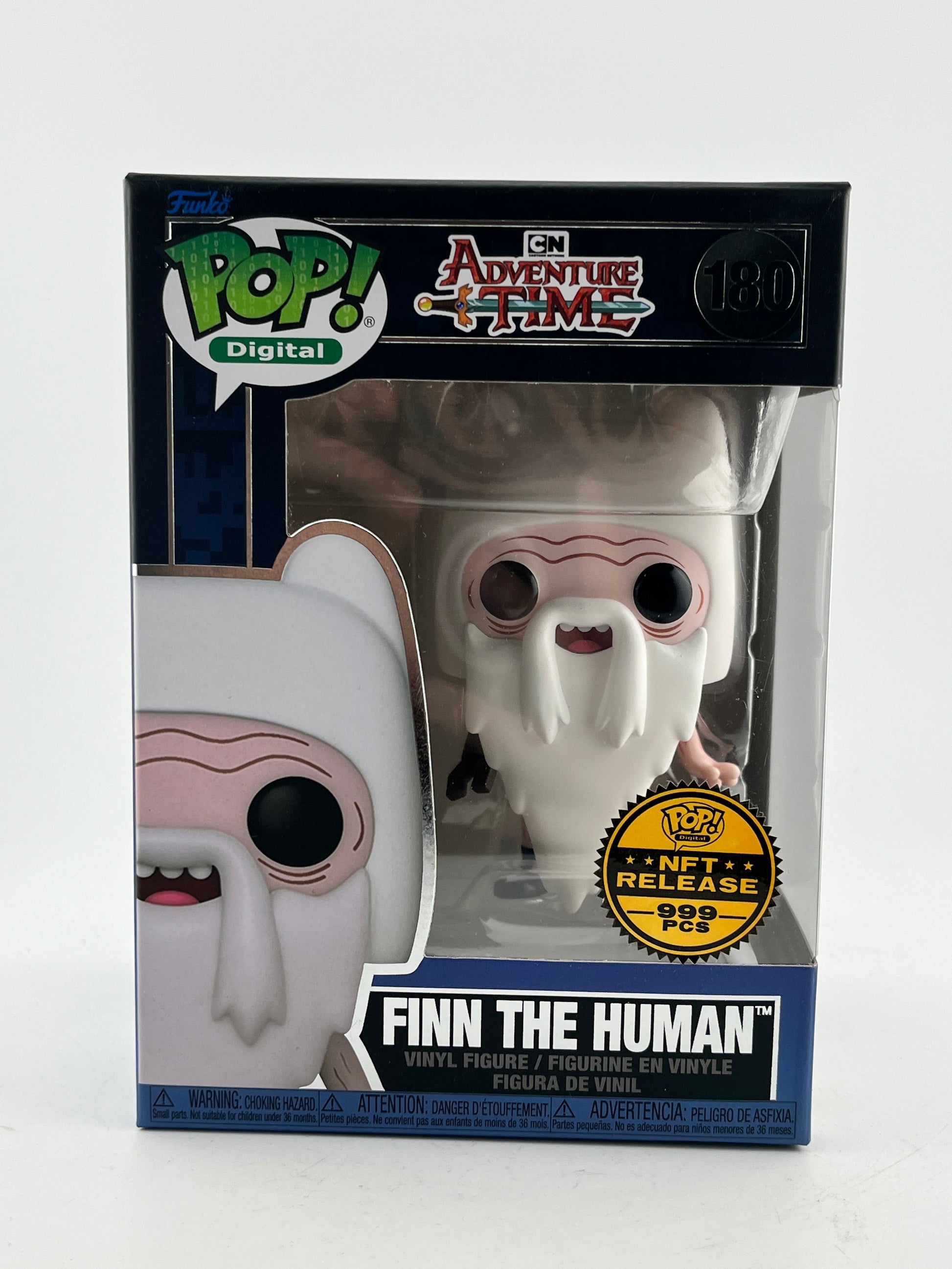 Funko POP! Digital NFT - Adventure Time -  Finn The Human #180 - 999 Pieces FRENLY BRICKS - Open 7 Days
