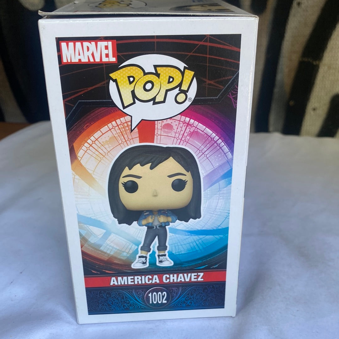 Funko POP! America Chavez #1002 FRENLY BRICKS - Open 7 Days