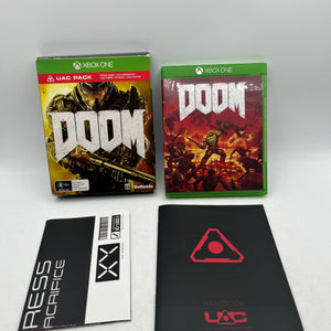 DOOM UAC PACK for XBox One - Poster, Handbook, Patches, Manual - FRENLY BRICKS - Open 7 Days