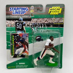 Hasbro 1999-2000 Terrell Davis NFL Denver Broncos Starting Lineup Action Figure FRENLY BRICKS - Open 7 Days